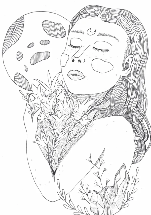 THE MOON AND ME